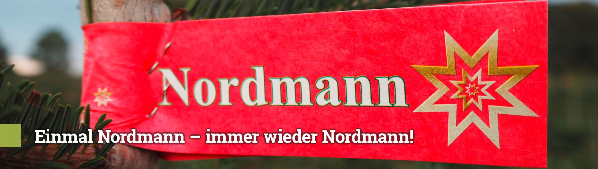 Einmal Nordmann – immer wieder Nordmann! Einmal Nordmann – immer wieder Nordmann!